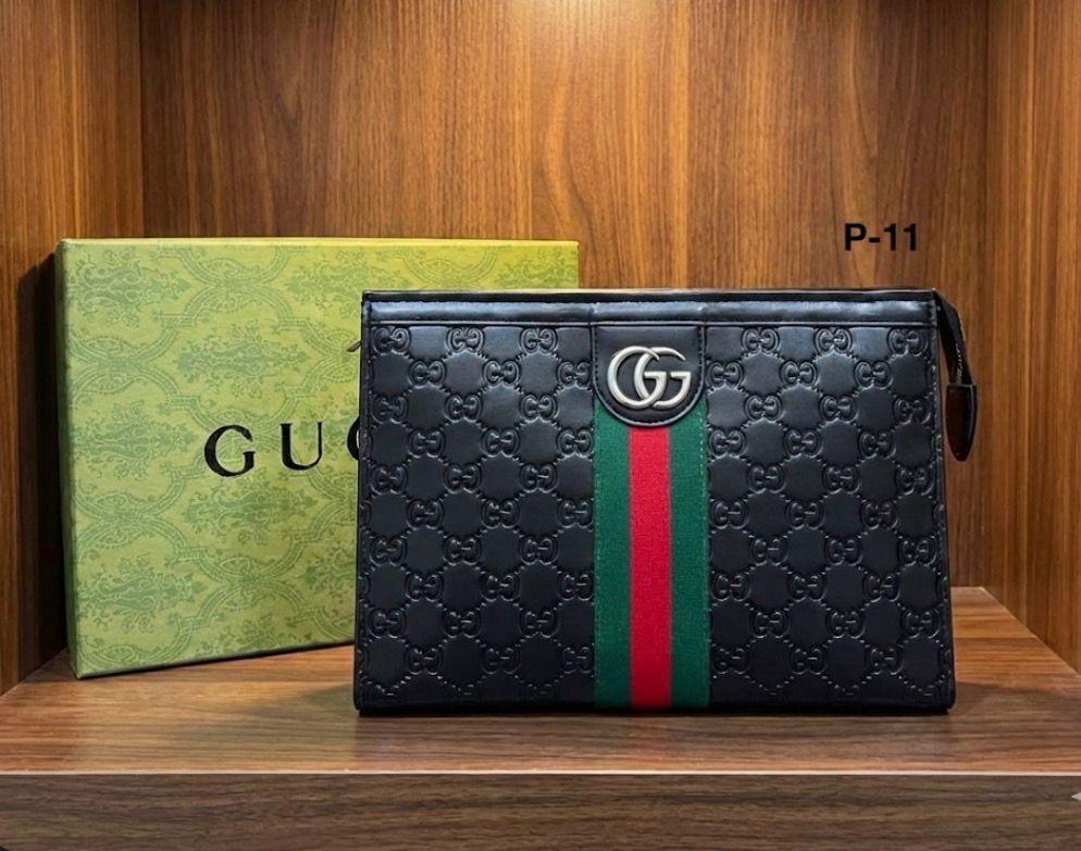 Gucci GG Embossed Leather Bag (Original)